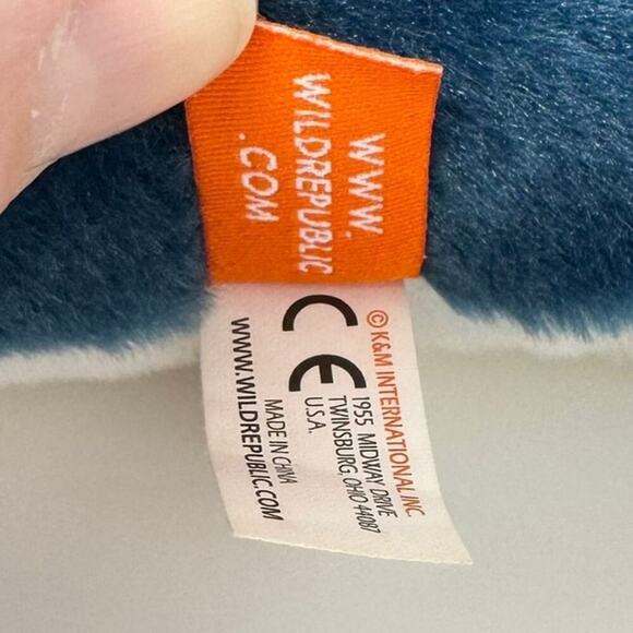 Wild Republic Cuddlekins Maco Shark 24" Plush Realistic Stuffed Animal Toy Blue - Picture 7 of 12